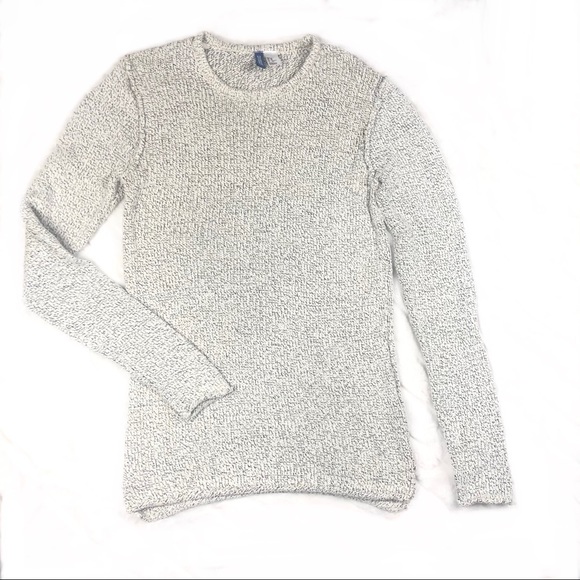 H&M Divided Sweater Women's XS Gray Knit - Picture 2 of 6